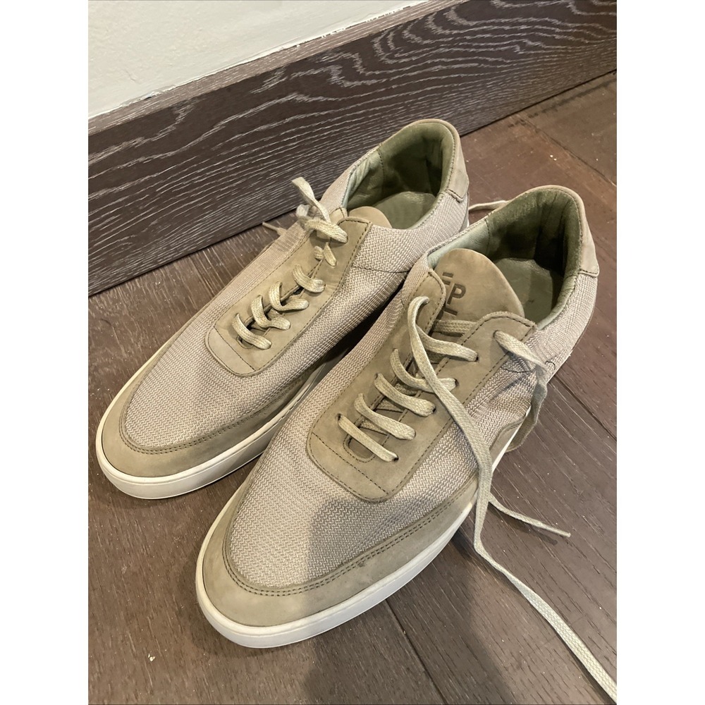 Filling Peices Men Low Top Sneakers Men's Casual Sneakers Sage Color Size 45